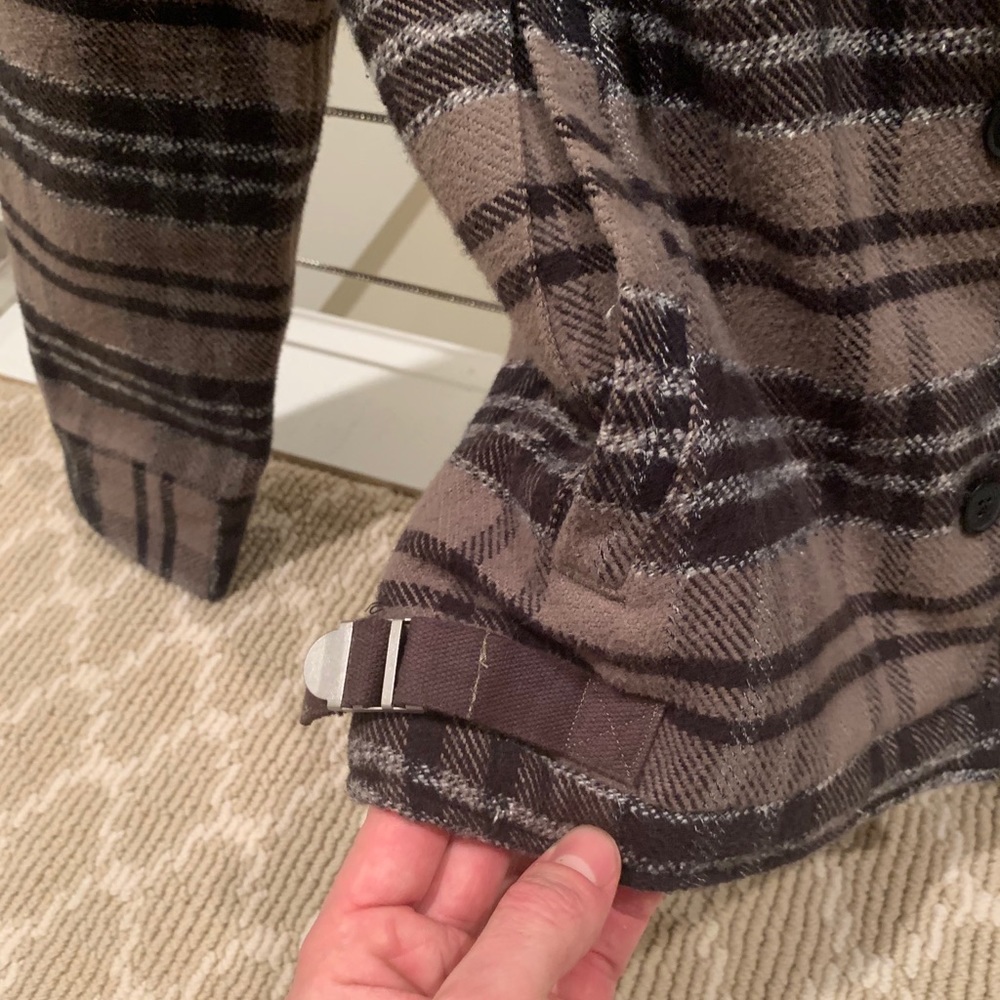 New Allsaints Beulah Sherpa lined shirt - Picture 6 of 8